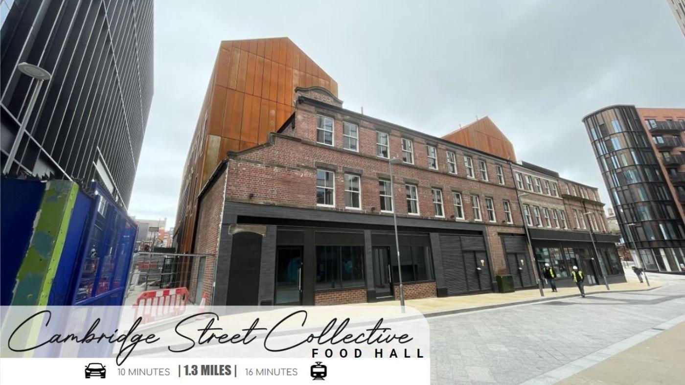 Central Studio - New - Free Wi-Fi - City Centre Sheffield Esterno foto